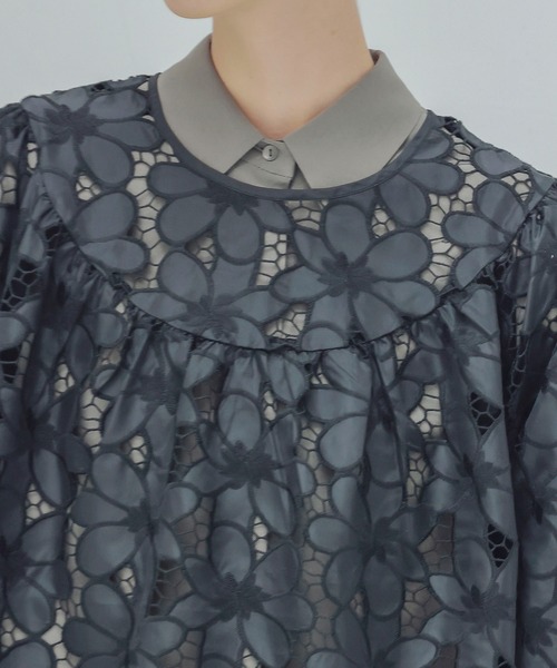 【新品•未使用】ドレスレイブ　レース　ブラウス　トップス DRESSLAVE（ドレスレイブ） ブラウス シャツ BAUM UND PFERDGARTEN