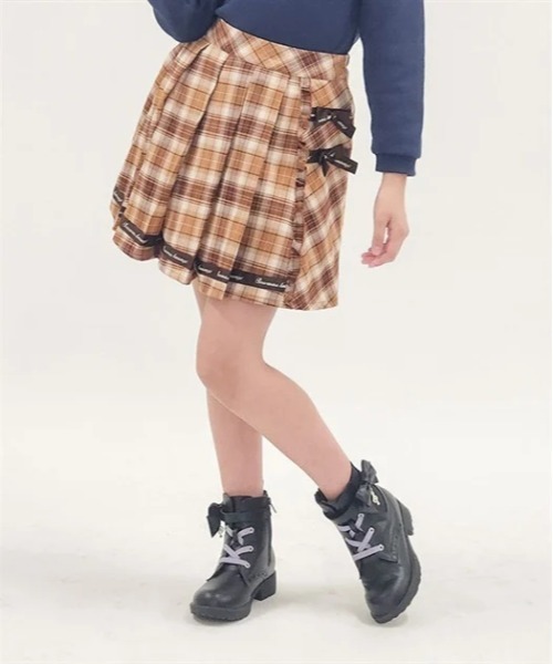 axes femme（アクシーズ ファム） パンツ 裏ボアリボンチェック