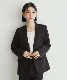 THE SHOP TK ジャケット ノーカラージャケット 入園式 卒園式