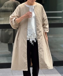 BEARDSLEY｜バルーン袖フレアーコート | Rakuten Fashion(楽天
