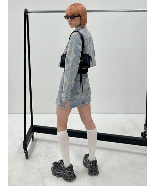 J／W JQ DENIM ショートスカート SLY | J／W JQ DENIM ショートスカート (スカート ) |SHEL'TTER