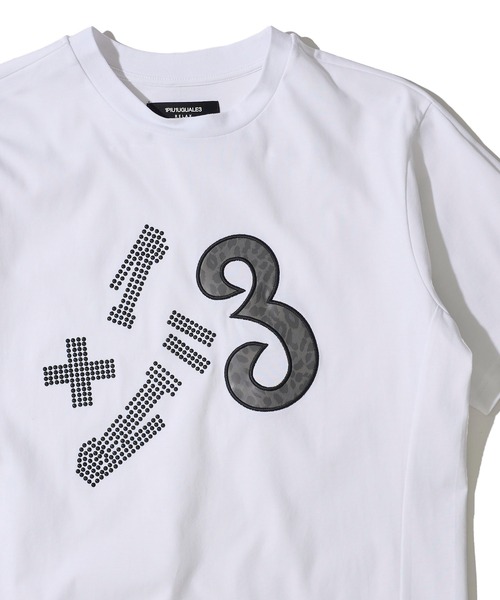 1PIU1UGUALE3 RELAX tシャツ 「1PIU1UGUALE3 RELAX」ライン