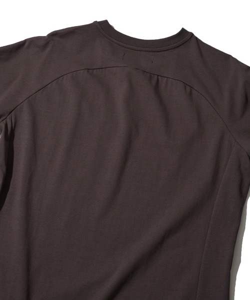 1PIU1UGUALE3 RELAX ラインストーングラデーションロゴTシャツ 1PIU1UGUALE3 RELAX - RHINESTONE LONG T-SHIRT