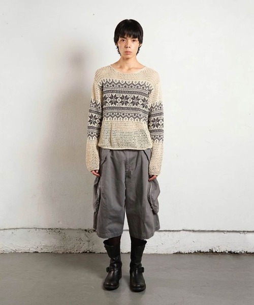 NVRFRGT（ネヴァーフォーゲット） セーター ニット NORDIC JACQUARD