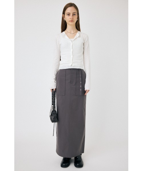 MOUSSY アンサンブル PICOT EYELET ニットアンサンブル
