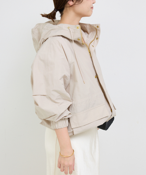 SLOBE IENA コート アウター CPLウェザーフーディーコクーン