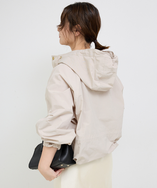 スローブイエナ　ウェザーフーディコクーンブルゾン SLOBE IENA｜CPLウェザーフーディーコクーンブルゾン | Rakuten
