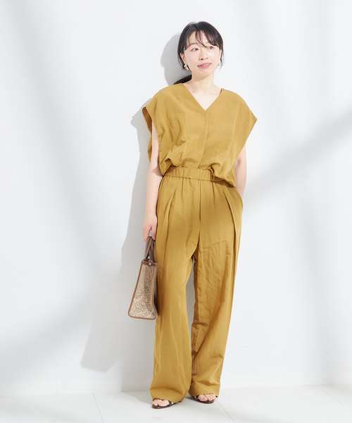 【未使用】journal standard L'essage　リネンパンツ journal standard L'essage（ジャーナルスタンダードレサージュ