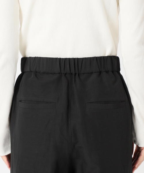 JOURNAL STANDARD L’ESSAGE 2タックワイドパンツ journal standard L'essage パンツ 「追加」LINENワイドタック