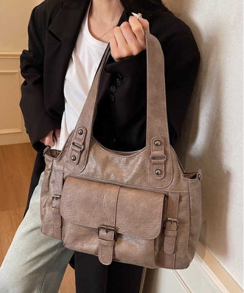 FREE STYLISTS ショルダーバッグ バッグ Y2K レトロ アウトポケット