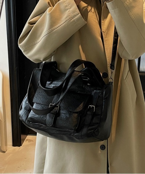 FREE STYLISTS ショルダーバッグ バッグ Y2K レトロ アウトポケット