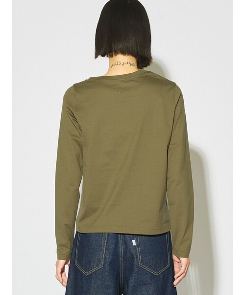 tシャツ MIDIUMISOLID for Ladies アシンメトリーネックプルオーバー レディース MIDIUMISOLID tシャツ for Ladies アシンメトリーネックプル