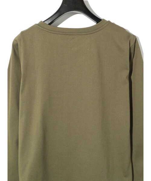 tシャツ MIDIUMISOLID for Ladies アシンメトリーネックプルオーバー レディース MIDIUMISOLID tシャツ for Ladies アシンメトリーネックプル