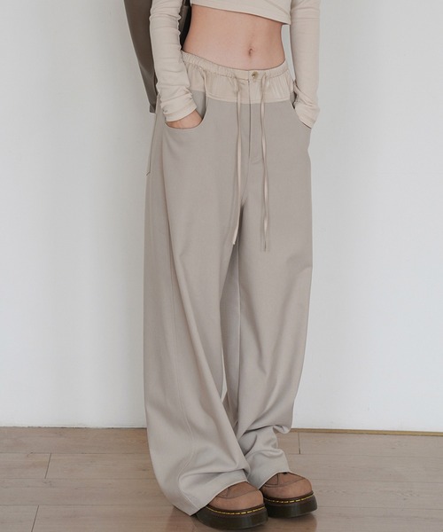 パンツ ドローコード イージーパンツ EM25s017「EIGHTHMONTH