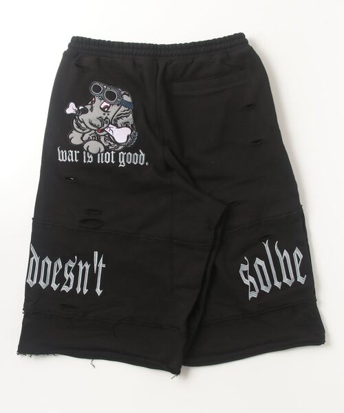 ガルフィー 病みに染まりしショートパンツ スミクロ L GALFY/ガルフィー 病みに染まりしショートパンツ(MENS