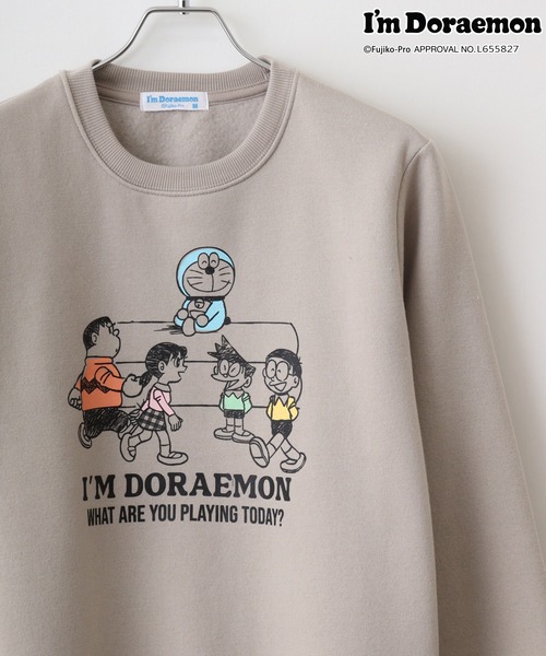 sanrio（サンリオ） トレーナー スウェット I'm Doraemonプリント