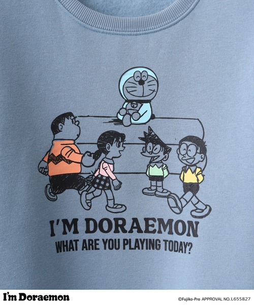 sanrio（サンリオ） トレーナー スウェット I'm Doraemonプリント