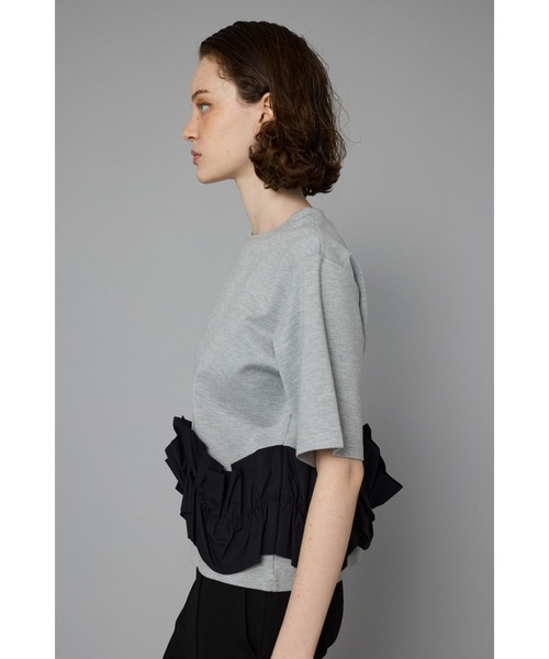HeRIN.CYE tシャツ Attachment hem tops アタッチメントヘム