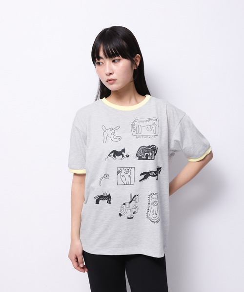 tシャツ HORSE” norahi 半袖T レディース メンズ : ZOZOTOWN