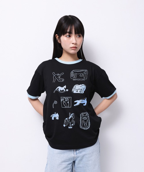 tシャツ HORSE” norahi 半袖T レディース メンズ tシャツ HORSE” norahi 半袖T レディース メンズ : ZOZOTOWN