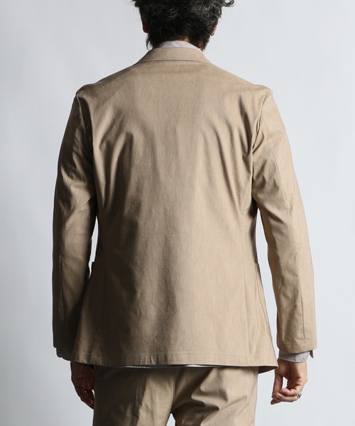 The Duffer of st.George リネン混ストレッチジャケット リネン混 セットアップストレッチジャケット ｜The DUFFER of St