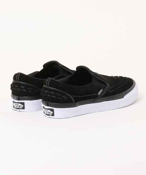 スニーカー VANS ヴァンズ SLIP ON スリッポン V98CF I.LACE BLACK/WHITE メンズ | VANS | 02
