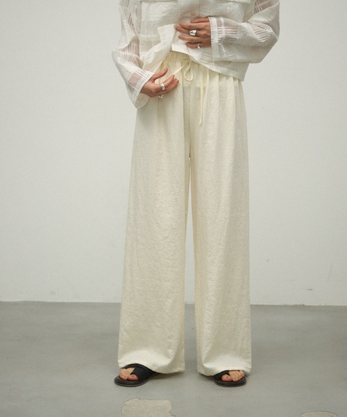 パンツ Waist Spindle Easy Pants / ウエストスピンドルイージー