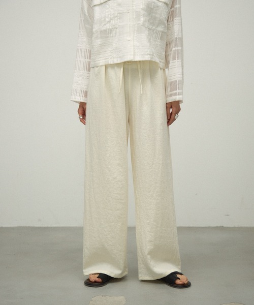 パンツ Waist Spindle Easy Pants / ウエストスピンドルイージー