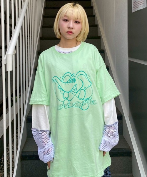 Candy Stripper（キャンディーストリッパー） tシャツ CS ELEPHANT BIG