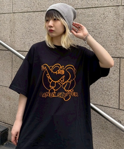 Candy Stripper（キャンディーストリッパー） tシャツ CS ELEPHANT BIG