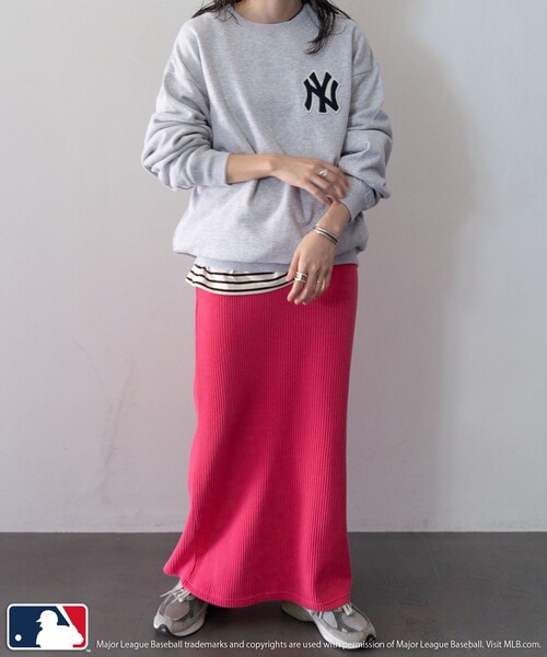 「FREAK'S STORE」 スウェットカットソー「popeyeコラボ」 フリ- ライトグレー レディース FREAK'S STORE 「FREAK'S STORE」 スウェットカットソー「popeye