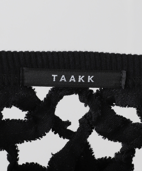 TAG（PORTER） tシャツ TAAKK MESH KNIT PULLOVER TA25SS-JR051