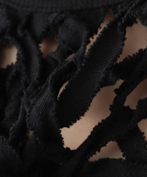 tシャツ TAAKK MESH KNIT PULLOVER TA25SS-JR051：ニット レディース TAG（PORTER） tシャツ TAAKK MESH KNIT PULLOVER TA25SS-JR051
