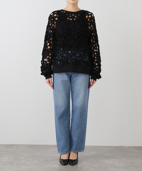 tシャツ TAAKK MESH KNIT PULLOVER TA25SS-JR051：ニット レディース TAG（PORTER） tシャツ TAAKK MESH KNIT PULLOVER TA25SS-JR051