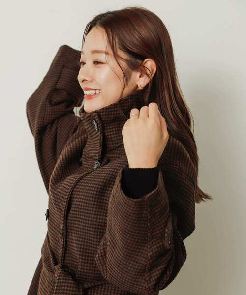 「SENSE OF PLACE by URBAN RESEARCH」 ステンカラーコート SMALL ブラウン系その他 レディース_画像3