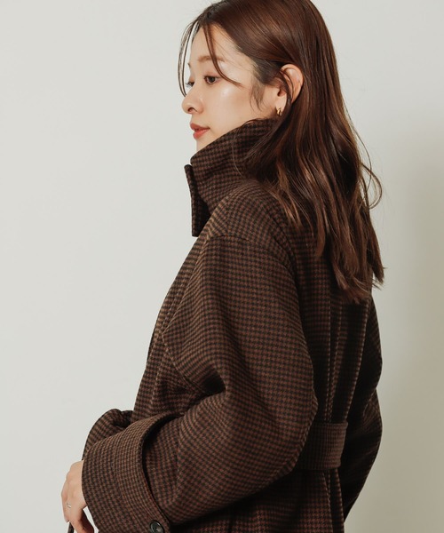 「SENSE OF PLACE by URBAN RESEARCH」 ステンカラーコート SMALL ブラウン系その他 レディース_画像4