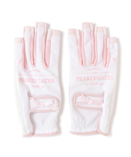 人気【PEARLY GATES】細リボンネイルスルー両手グローブ /LADIES 細リボンネイルスルー両手グローブ (両手用) (LADIES) | PEARLY