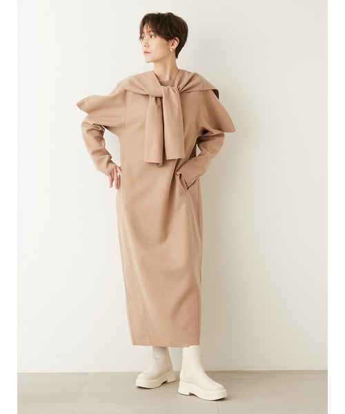 「emmi」 ショートブーツ 23cm アイボリー レディース_画像8