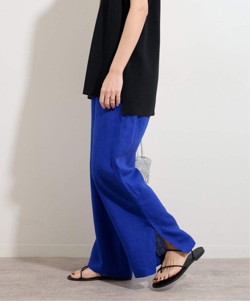 JOURNAL STANDARD relume パンツ 「WEB限定追加3」麻スリット