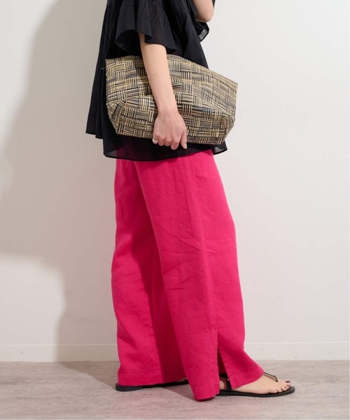 JOURNAL STANDARD relume パンツ 「WEB限定追加3」麻スリット