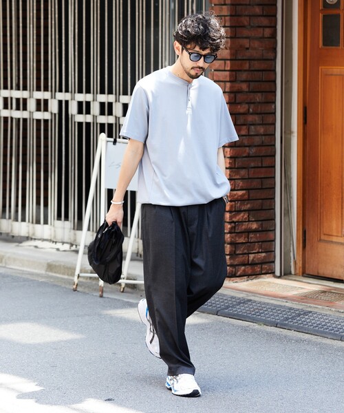 FREAK'S STORE（フリークスストア） ヘンリーネック tシャツ SUPER ICE