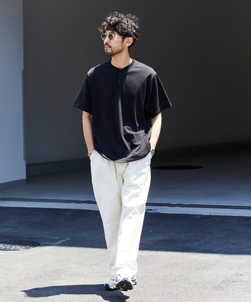 FREAK'S STORE（フリークスストア） ヘンリーネック tシャツ SUPER ICE