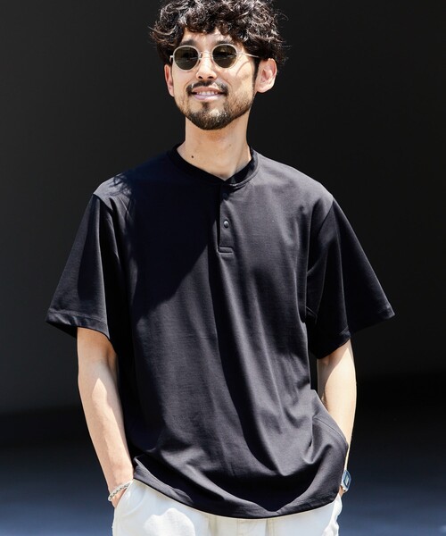 FREAK'S STORE（フリークスストア） ヘンリーネック uvカット tシャツ