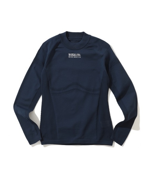 mark&lona 長袖ジャケットニットトップス MARK&LONA（マークアンドロナ） 「MARK & LONA」 長袖ニット 36