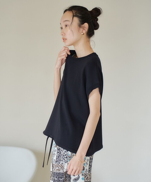 Verybrain Leather knitting プルオーバー 半袖ニット NS656_SR5729_m?wid=360&hei=457