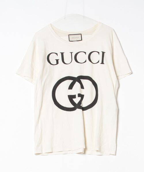 「GUCCI」 半袖Tシャツ - ホワイト レディース