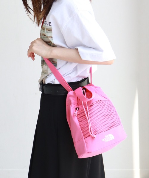 ショルダーバッグ・ポシェット THE NORTH FACE LINDEN MESH BUCKET BAG MINI 5SA059 THE NORTH FACE ノースフェイス ショルダーバッグ LINDEN MESH
