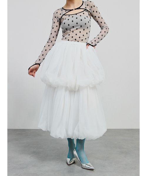 Jellyfish Tulle skirt/ジェリーフィッシュチュールスカート SORIN（ソリン） スカート 夏 Jellyfish Tulle skirt/ジェリー