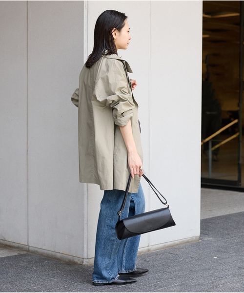 JOURNAL STANDARD チャコール　ステンカラーコート　2023AW JOURNAL STANDARD（ジャーナルスタンダード） ステンカラーコート