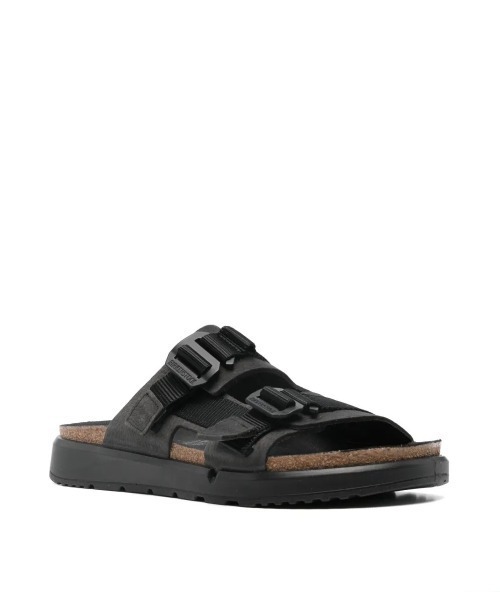 靴 BIRKENSTOCK Shinjuku 26 Shinjuku Natural Leather/Textile Faded Purple | BIRKENSTOCK